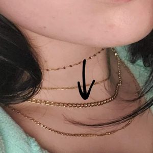 18"-14k SOLID yellow gold women's curb link chain